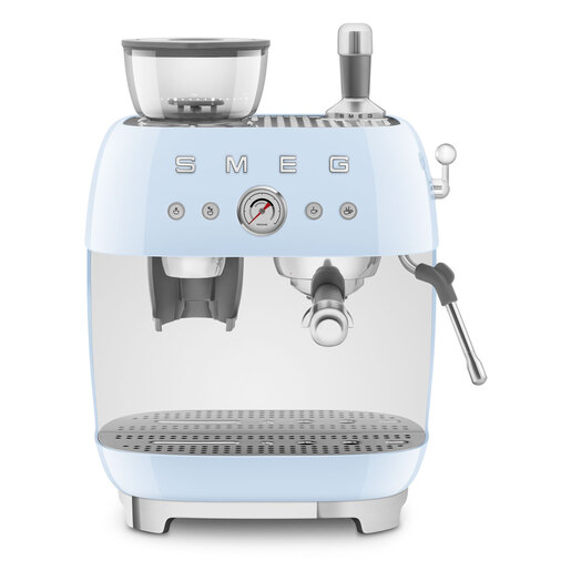 Smeg espresso aparat za kavu EGF03PBEU, pastelno plavi