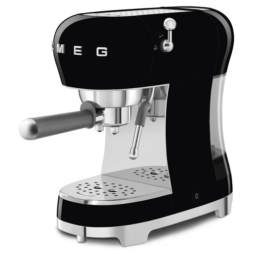 Smeg espresso aparat za kavu ECF02BLEU, crni