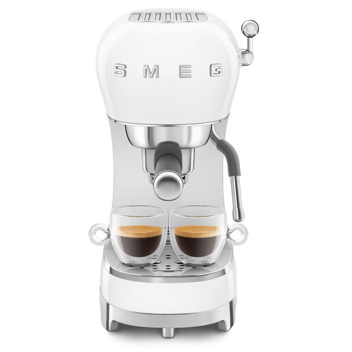 Smeg espresso aparat za kavu ECF02WHEU, bijeli