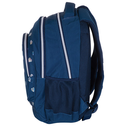 Školski ruksak, anatomski, Connect, Splash Hearts