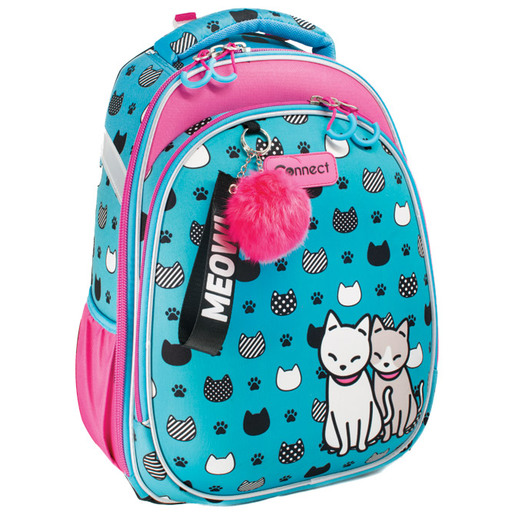 Školski ruksak, anatomski, Connect, XT Meow