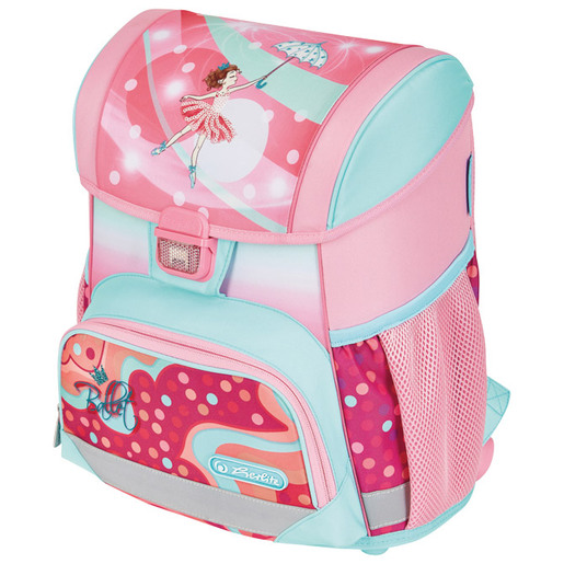 Školska torba set, anatomska, 4u1, Herlitz, Loop Ballet Love