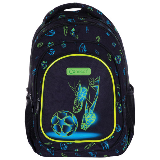 Školski ruksak, anatomski, Connect, Football motion
