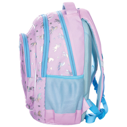 Školski ruksak, anatomski, Connect, Unicorn's heart