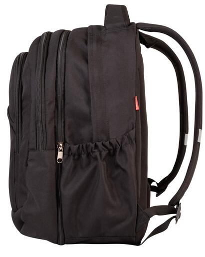 Školski ruksak, ergonomski, 2u1, Target, Curved, Black