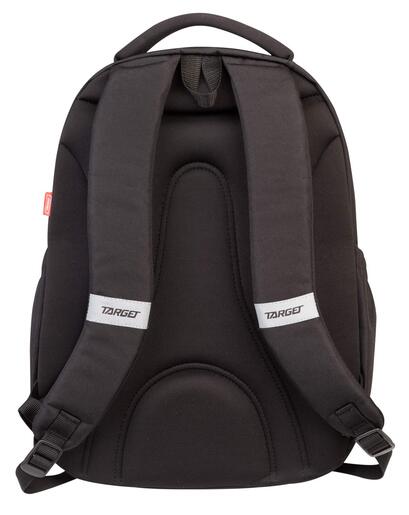 Školski ruksak, ergonomski, 2u1, Target, Curved, Black