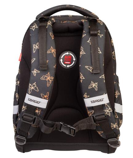 Školski ruksak, anatomski, Target, Superlight Petit, Gold Butterfly