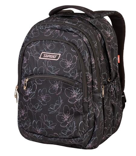 Školski ruksak, ergonomski, 2u1, Target, Curved, Blossom