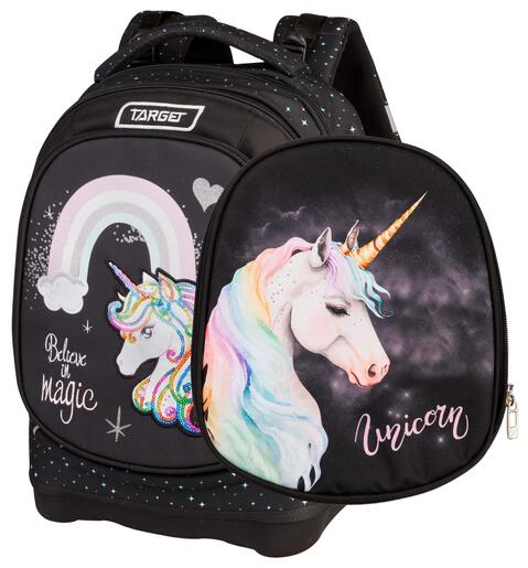 Školski ruksak, anatomski, Target, Superlight 2 Face, Rainbow Unicorn