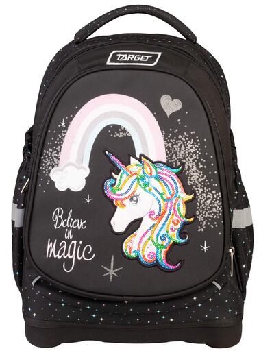 Školski ruksak, anatomski, Target, Superlight 2 Face, Rainbow Unicorn