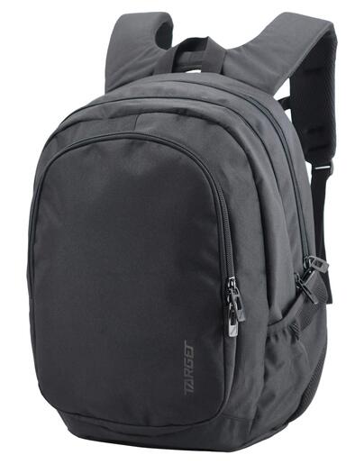 Školski ruksak, ergonomski, 3 zipa, Target, Duel, Black