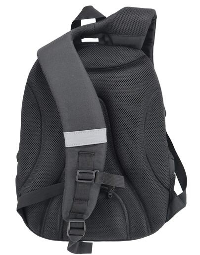 Školski ruksak, ergonomski, 3 zipa, Target, Duel, Black