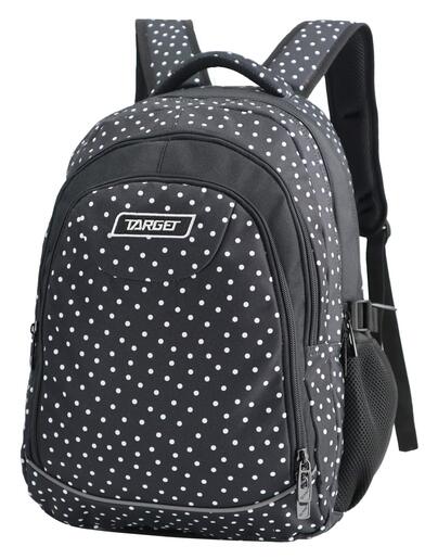 Školski ruksak, ergonomski, 4 zipa, Target, Pop Dots