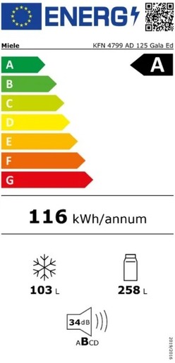 Miele hladnjak KFN 4799 AD edt/cs 125 Gala Edition