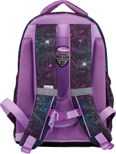 Školski ruksak, ergonomski, Karbon, SPREAD YOUR WINGS