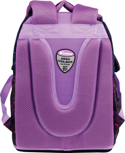 Školski ruksak, ergonomski, Karbon, SPREAD YOUR WINGS