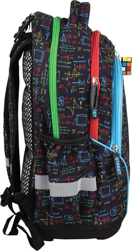 Školski ruksak, ergonomski, Street, GENIUS+privjesak