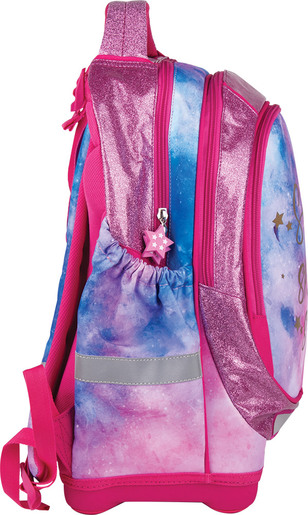 Školski ruksak, ergonomski, Street, SPARKLY DREAM+privjesak