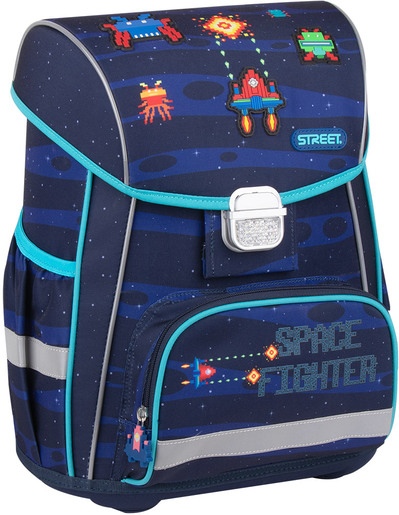 Školska torba, anatomska, Street, SPACE FIGHTER