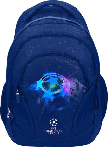 Školski ruksak, ergonomski, Street, ROUND UEFA Champions League Blue
