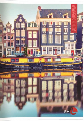 Bilježnica City, A4 geometrija, meki uvez