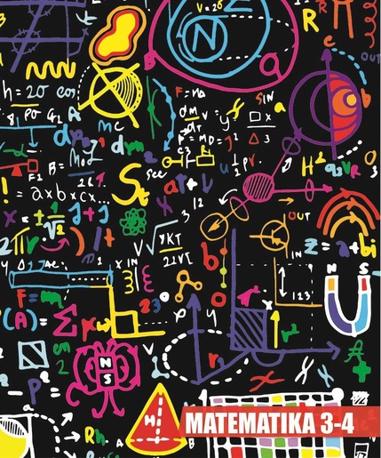 Pisanka Matematika 3 i 4 BEMORE, B5 kvadratići, 48 listova, meki uvez