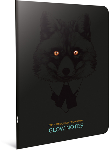 Bilježnica, Glow Notes, A4 linije, 40 listova, meki uvez