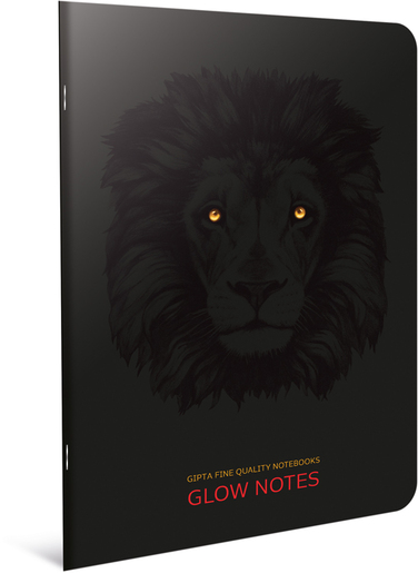 Bilježnica, Glow Notes, A4 kvadratići, 40 listova, meki uvez