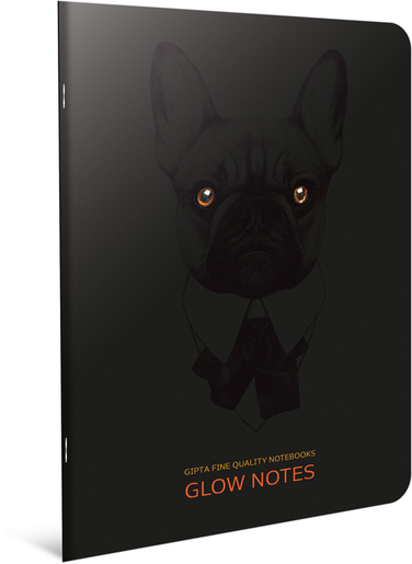 Bilježnica, Glow Notes, A4 linije, 40 listova, meki uvez