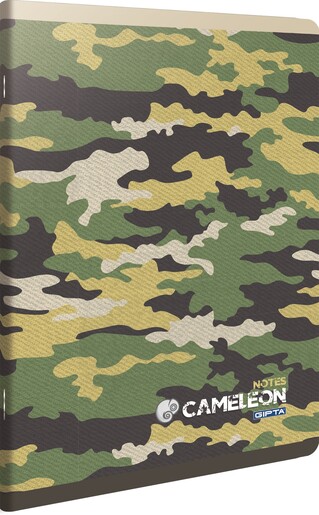Bilježnica, Cameleon, A4 geometrijska, 40 listova, meki uvez