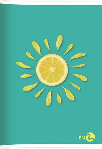 Bilježnica Vibes, A4 linije, meki uvez