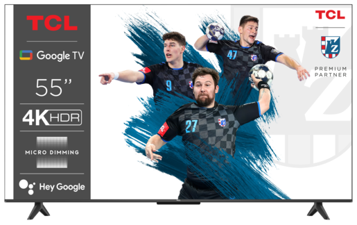 TCL 55" LED TV 55V6B, 4K UHD, Google Smart TV, Dolby Atmos, HDR10
