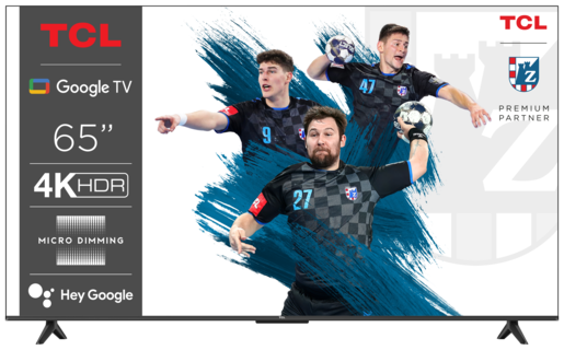 TCL 65" LED TV 65V6B, 4K UHD, Google Smart TV, Dolby Atmos, HDR10