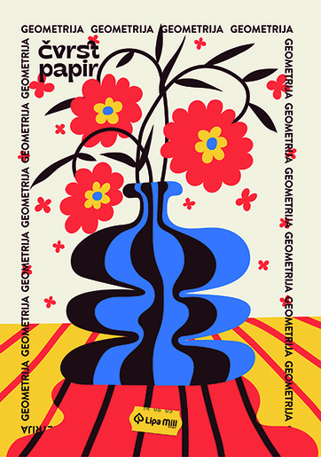 Pisanka Geometrija LIPA MILL, B5, 16 listova, meki uvez