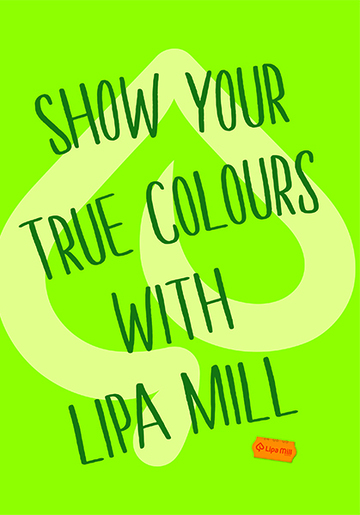 Bilježnica LIPA MILL, A5 kvadratići, 96 listova, tvrdi uvez