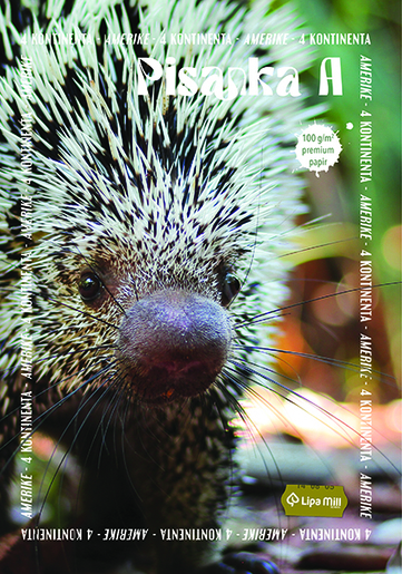 Pisanka A LIPA MILL, B5 linije, 16 listova, meki uvez