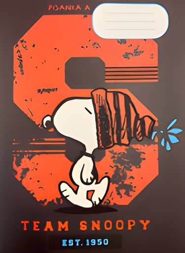 Pisanka A LIPA MILL, B5 linije, 16 listova, meki uvez