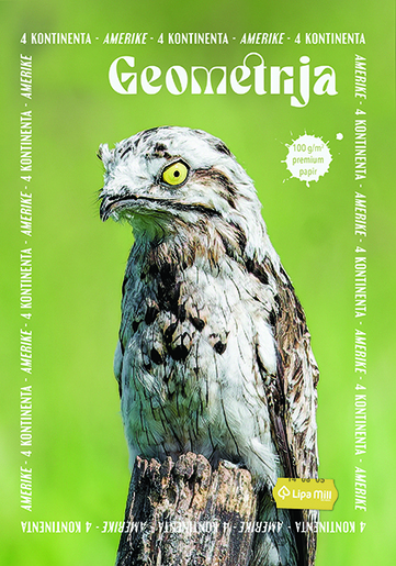 Pisanka Geometrija LIPA MILL, B5, 16 listova, meki uvez