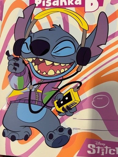 Pisanka B LIPA MILL, B5 linije, 16 listova, meki uvez