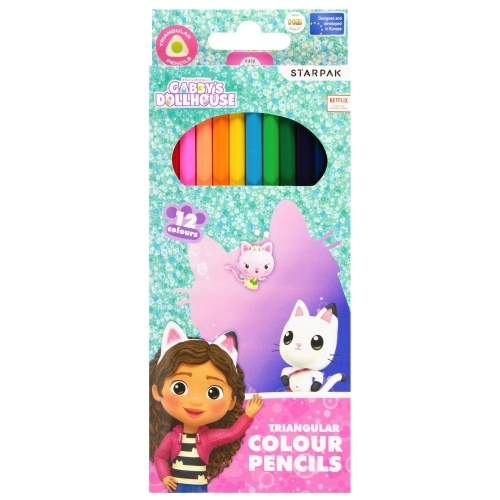 Drvene trokutaste bojice, Starpak, 12 komada