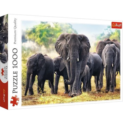 Trefl puzzle slonovi, 1000 kom 10442