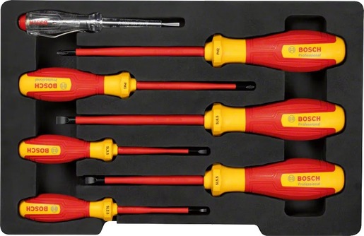 BOSCH Professional VDE set izvijača 7 komada SL/PH