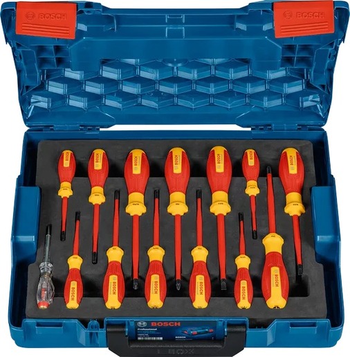 BOSCH Professional VDE miješani set izvijača 14 komada