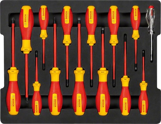 BOSCH Professional VDE miješani set izvijača 14 komada