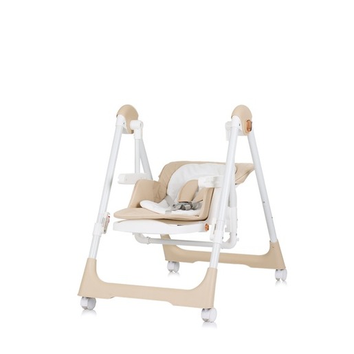 Chipolino hranilica / ležaljka 2u1 Milk Shake Beige