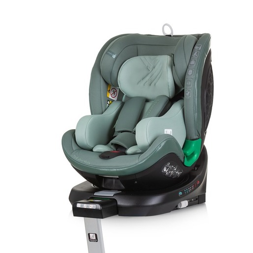 Chipolino autosjedalica, ISOFIX, 40-150 cm, Maximus Pastel Green