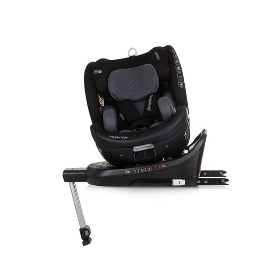 Chipolino autosjedalica, ISOFIX, 40-150 cm, Maximus Obsidian