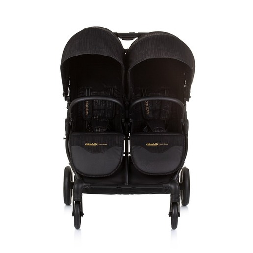 Chipolino kolica za blizance Top Stars Obsidian