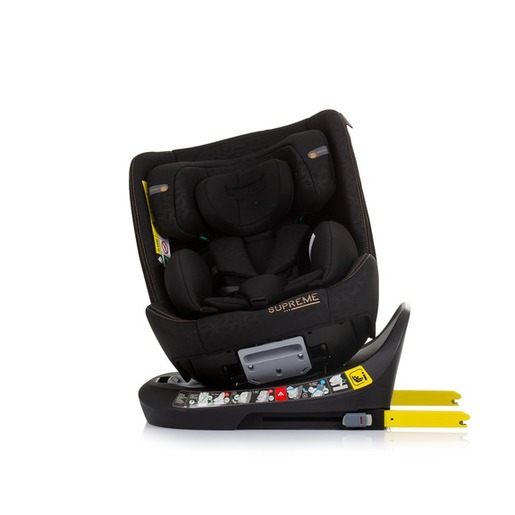 Chipolino autosjedalica, ISOFIX, 40-150 cm, Supreme Obsidian