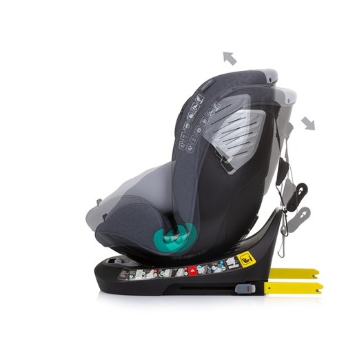 Chipolino autosjedalica, ISOFIX, 40-150 cm, Supreme Granite